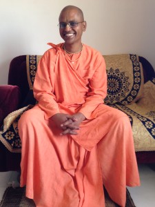 HH Bhakti Prema Maharaj later meeting devotees in his room